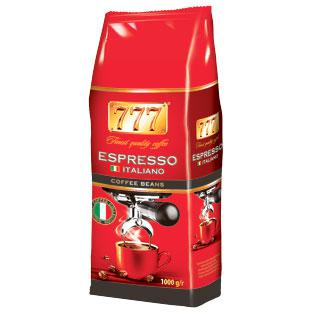 Kavos pupelės 777 ESPRESSO ITALIANO, 1 kg