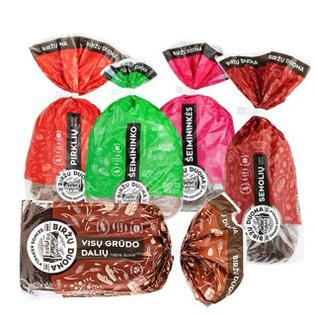 Duonai BIRŽŲ DUONA (5 rūšių), 500 g, 800 g