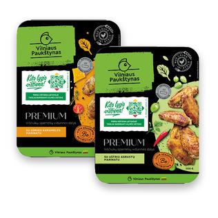 Višč. sparn. vidur. dalys su sūr. karamel. arba aštriu agr. marinatu PREMIUM, 500 g