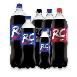 Gaiviajam gėrimui RC COLA (6 rūšių), 0,5-2 l