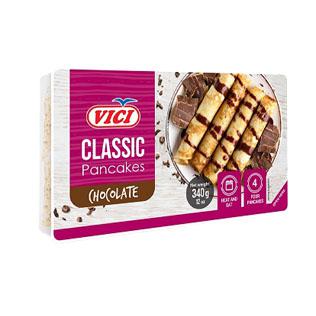 Šaldyti blyneliai VIČI su šokoladiniu įdaru, 340 g