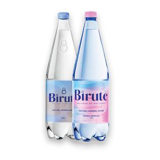 Natūralus mineralinis vanduo BIRUTĖ (2 rūšių), 1,5 l