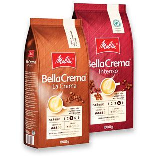 Kavos pupelės MELITTA BELLACREMA (2 rūšių), 1 kg