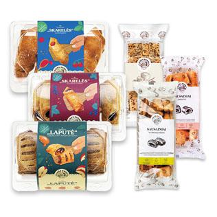 Prekė: Fasuotiems sausainiams BIRŽŲ DUONA (6 rūšių), 150–400 g