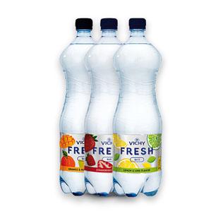 Gaivusis gėrimas su skoniais VICHY FRESH (3 rūšių) 1,5 l