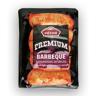 Kepamosios dešrelės BARBEQUE PREMIUM, 370 g/pak.