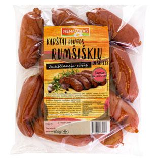 RUMŠIŠKIŲ k. r. trumpos dešrelės, a. r., 600 g