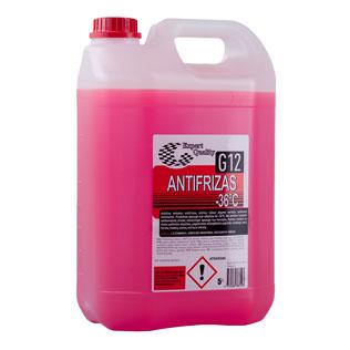 Antifrizas raudonas G12 (-36°C), 5 kg