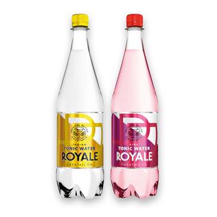 Gazuotas gėrimas ROYALE TONIC INDIAN arba PINK, 1 l