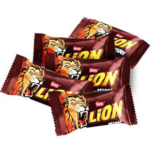 Prekė: Sveriami saldainiai NESTLE LION MINI, 1 kg