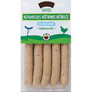 Virtos kepamosios šveln. sk. VIŠTIENOS dešrelės, a. r., 270 g