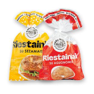 BIRŽŲ DUONA riestainiai su aguon. arba sezam., 500 g