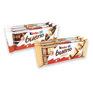 Batonėliai KINDER BUENO (2 rūšių), 3 vnt./pak, 117 g, 129 g