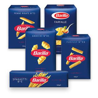 Makaronai BARILLA (įv. rūšių), 500 g