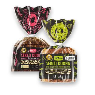 SĖKLŲ duona (2 rūšių), 350 g, 400 g