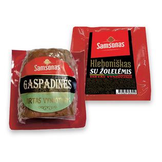 Virtas vyniotinis GASPADINĖS arba KLEBONIŠKAS su žolelėmis, 330 g
