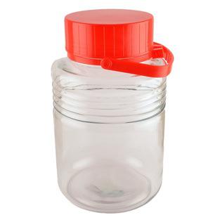 Stiklinis indas art. MJ0044, 4 l,  1 vnt.