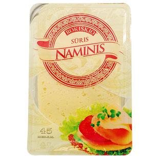 NAMINIS fermentinis sūris riekelėmis, 45% rieb. s. m, 150 g