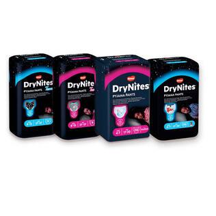 Sauskelnės HUGGIES DRY NITES (4 rūšių), 9 vnt./pak., 10 vnt./pak.