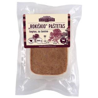 ROKIŠKIO keptas paštetas su šonine, 200 g