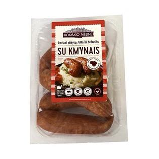 GRAFŲ k. r. dešrelės su kmynais, 400 g