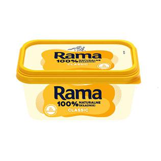 Margarinas RAMA CLASSIC, 75% rieb., 400 g
