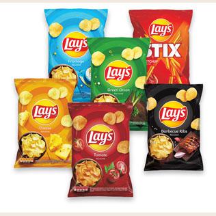Prekė: Bulvių traškučiai LAY’S (įv. rūšių), 120 g, 130 g