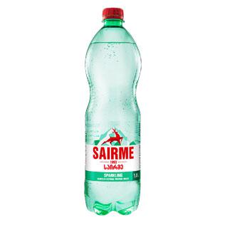 Gazuotas natūralus mineralinis vanduo SAIRME, 1 l