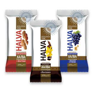 Saulėgrąžų chalva (3 rūš.), 270 g