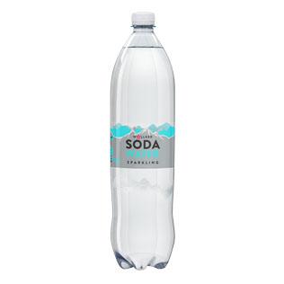 Gazuotas gaivusis gėrimas, SODA WATER,1,5 l