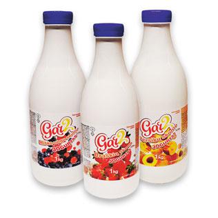 Geriamasis jogurtas GAR2 (3 skonių), 2,5% rieb., 1 kg