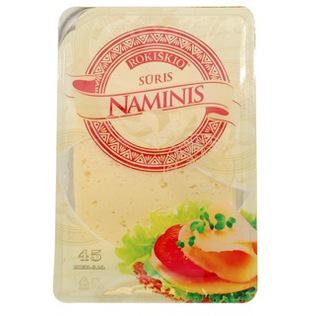 Fermentinis raikytas sūris NAMINIS, 45% rieb., 150 g