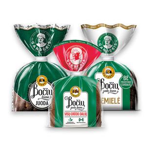 BOČIŲ juodai duona (3 rūšių), 340 g, 400 g, 420 g