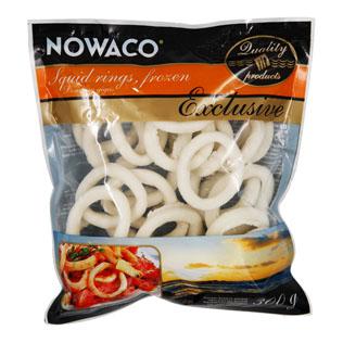 Prekė: Šaldyti kalmarų žiedai NOWACO EXCLUSIVE, 300 g,