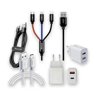 Sien.įkrovikliams, įkrovimo bei duomenų perdavimo kabeliams