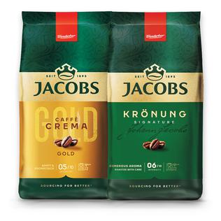 Malta kava JACOBS KRONUNG arba CREMA GOLD, 1 kg