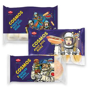 Šald. mės. ir dešr. band. MANTINGA COSMOS (3 rūšių), 164 g/pak., 240 g/pak.