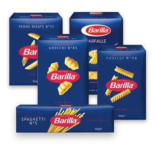Makaronai BARILLA (įv rūšių), 500 g
