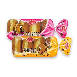 Spurgos su įd. BALTASIS PYRAGAS (2 rūšių) 4 x 55 g/pak., 220 g