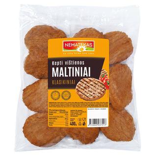 Kepti KLASIKINIAI vištienos maltiniai, 400 g