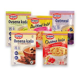 Avižinė košė DR.OETKER (5 rūšių), 60 g, 62 g