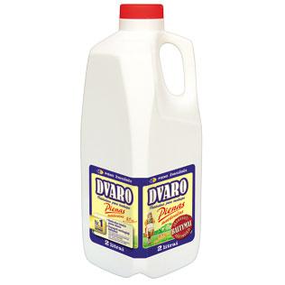 DVARO natūralus pienas, 3,5% rieb., 2 l