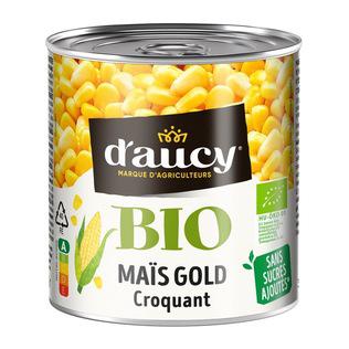 Kons.saldieji ekologiški kukurūzai D’AUCY BIO, 340 g