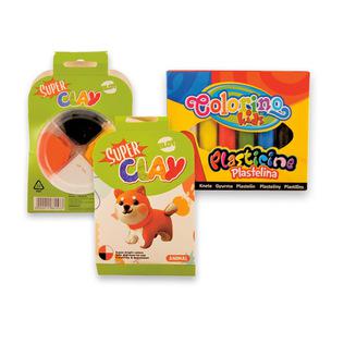 Plastilinui (įv. rūšių)