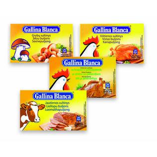 Sultinys GALLINA BLANCA (4 rūšių), 80 g