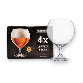 Taurių rinkinys BELGIAN 710 ml, 4 vnt./pak.