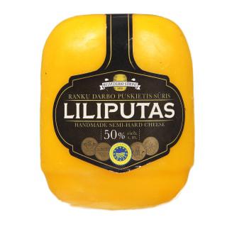 Prekė: Fermentinis Sūris Liliputas, 50% Rieb., 500 G