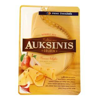 Prekė: Pjaustytas Fermentinis Sūris Auksinis, 45% Rieb., 150 G