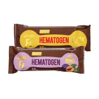 Prekė: Hematogenas Rimi, 50 G (2 Rūšys)