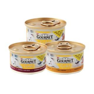 Prekė: Kačių Ėdalas Gourmet Gold (17 Rūšių)